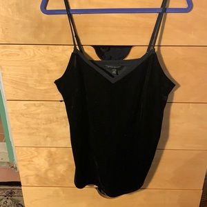Velvet tank top
